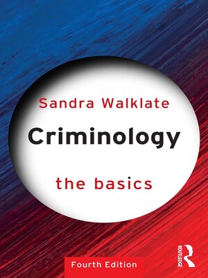 cover image of Criminology